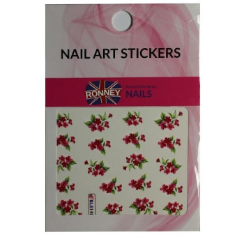 RONNEY - Naklejki wodne na paznokcie NAILART STICKERS RN 130    !